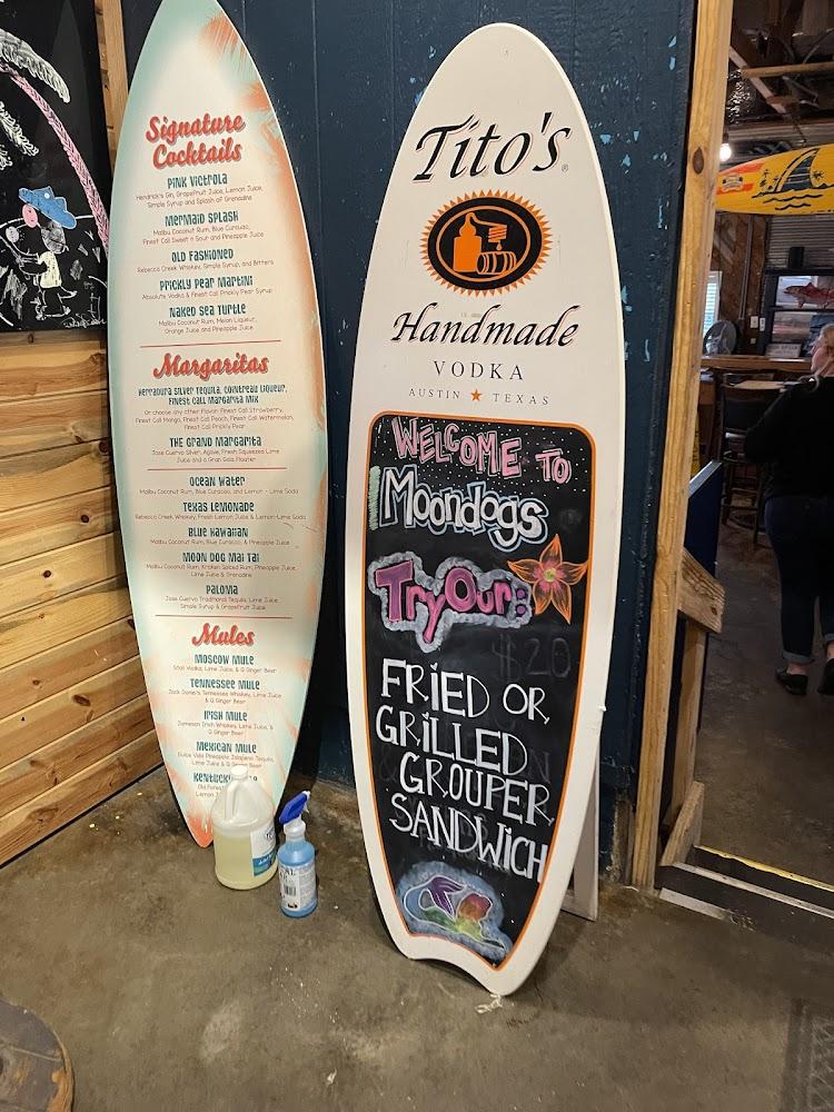 Moondog Seaside Eatery Menu image 3